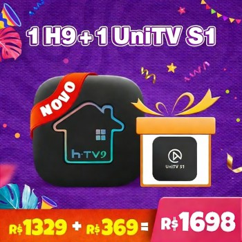 Compre 1 X H9+1 X UniTV S1
